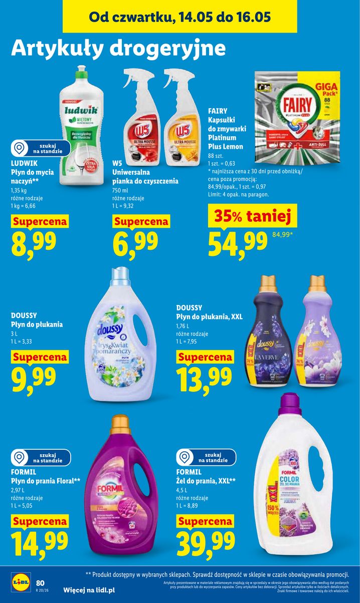 Lidl catalog page 88 — 2026-05-14 to 2026-05-16