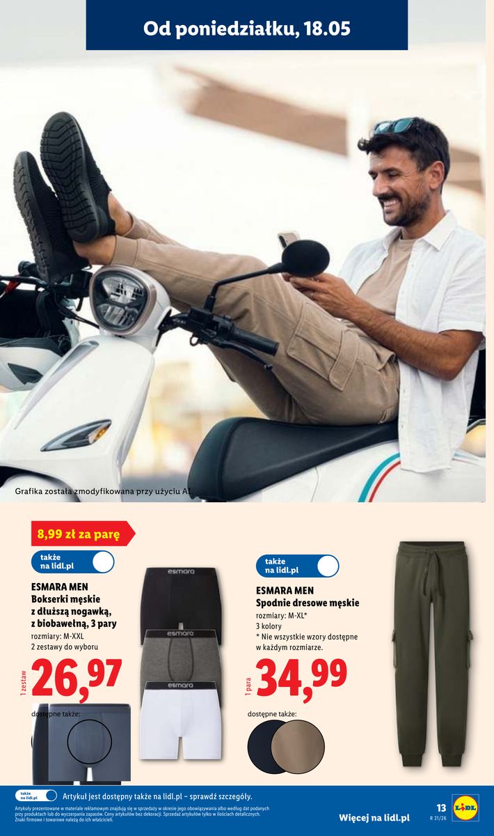 Lidl catalog page 13 — 2026-05-18 to 2026-05-18