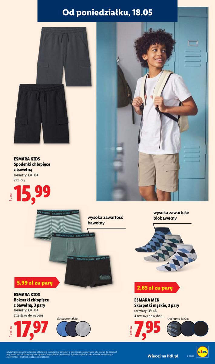 Lidl catalog page 15 — 2026-05-18 to 2026-05-18