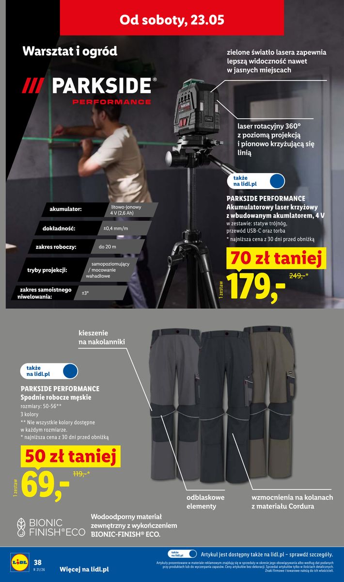 Lidl catalog page 46 — 2026-05-18 to 2026-05-18