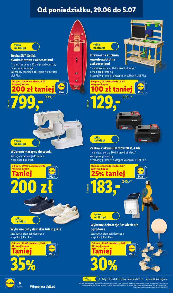 Lidl catalog page 6 — 2026-06-29 to 2026-06-29