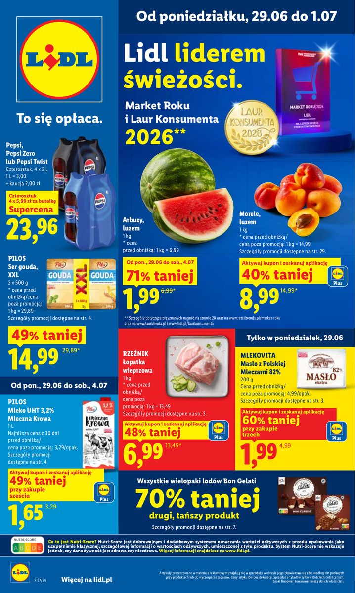 Lidl catalog 2026-06-29 to 2026-07-01