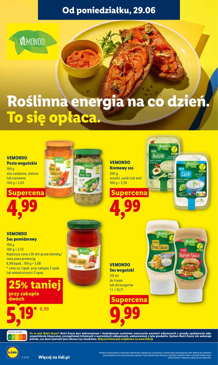Lidl catalog page 52 — 2026-06-29 to 2026-07-01