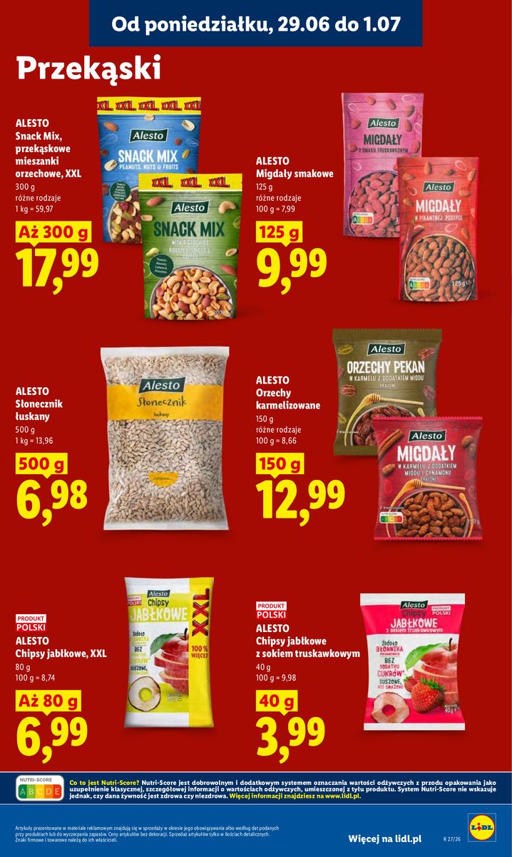 Lidl catalog page 61 — 2026-06-29 to 2026-07-01