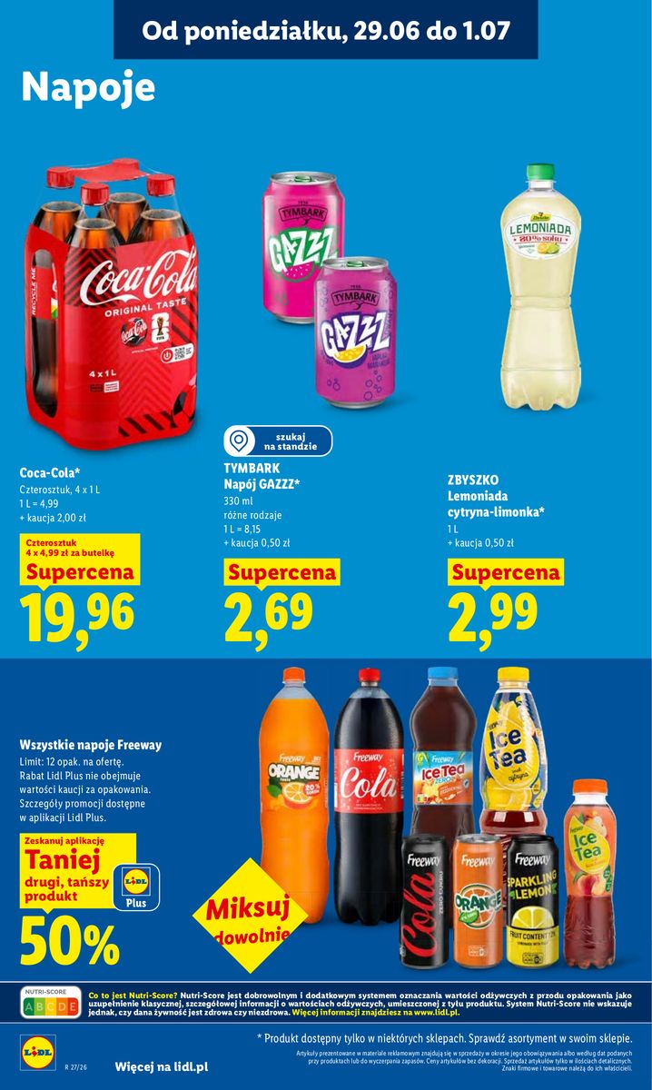 Lidl catalog page 62 — 2026-06-29 to 2026-07-01