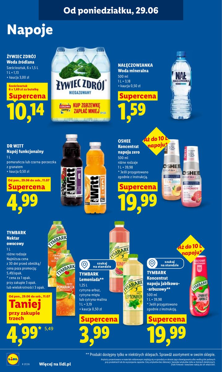 Lidl catalog page 64 — 2026-06-29 to 2026-07-01