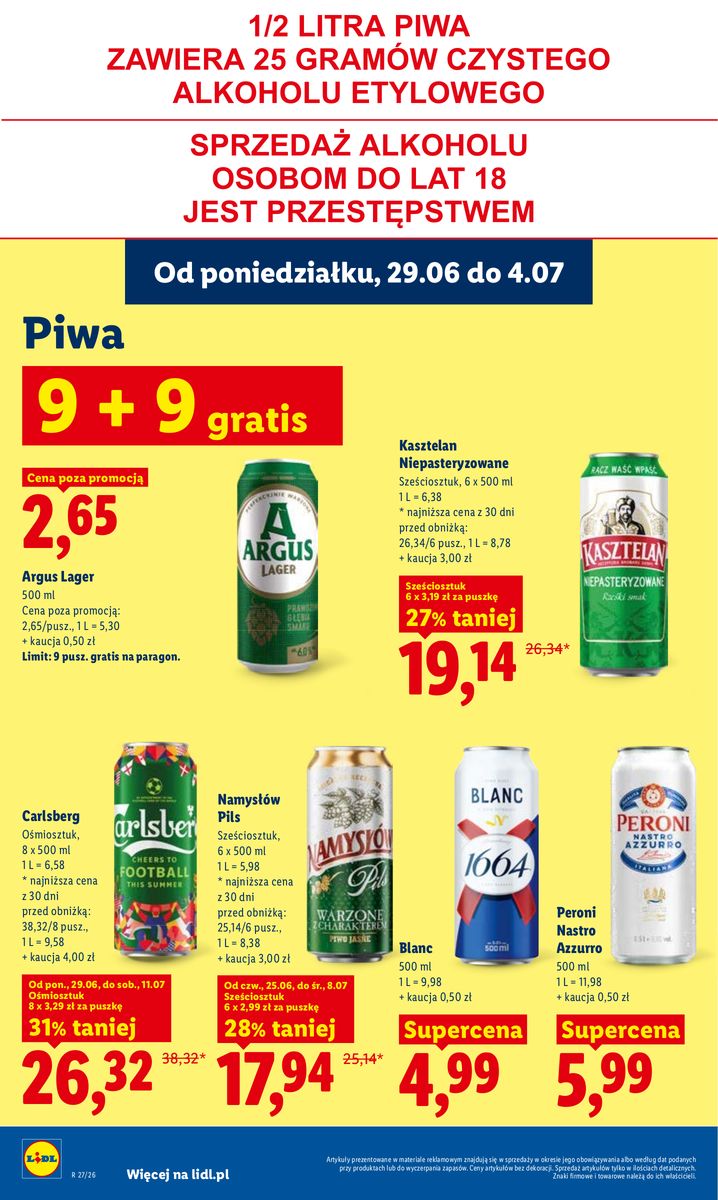 Lidl catalog page 66 — 2026-06-29 to 2026-07-01