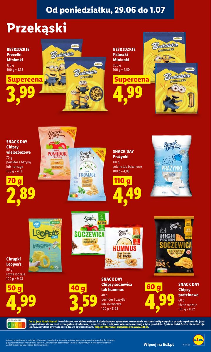 Lidl catalog page 71 — 2026-06-29 to 2026-07-01