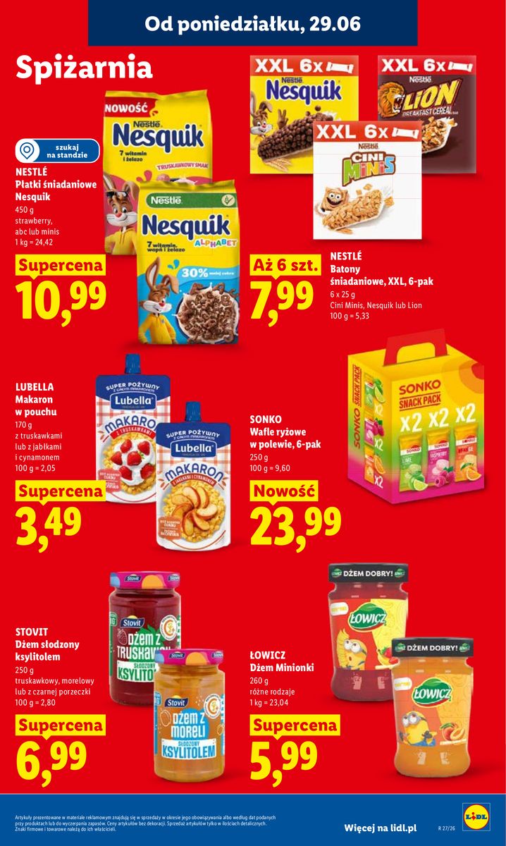 Lidl catalog page 77 — 2026-06-29 to 2026-07-01