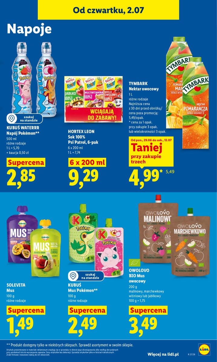 Lidl catalog page 65 — 2026-07-02 to 2026-07-04