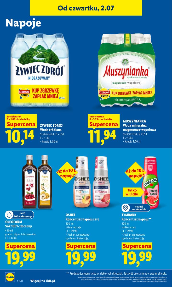 Lidl catalog page 66 — 2026-07-02 to 2026-07-04
