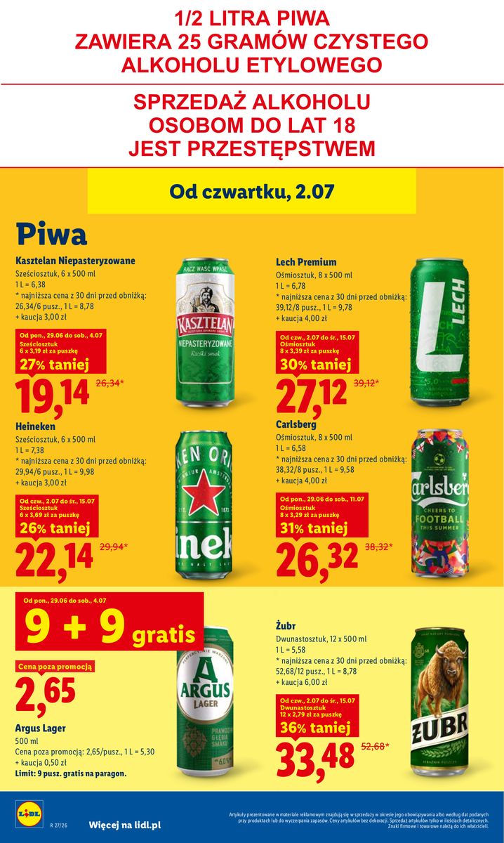 Lidl catalog page 70 — 2026-07-02 to 2026-07-04