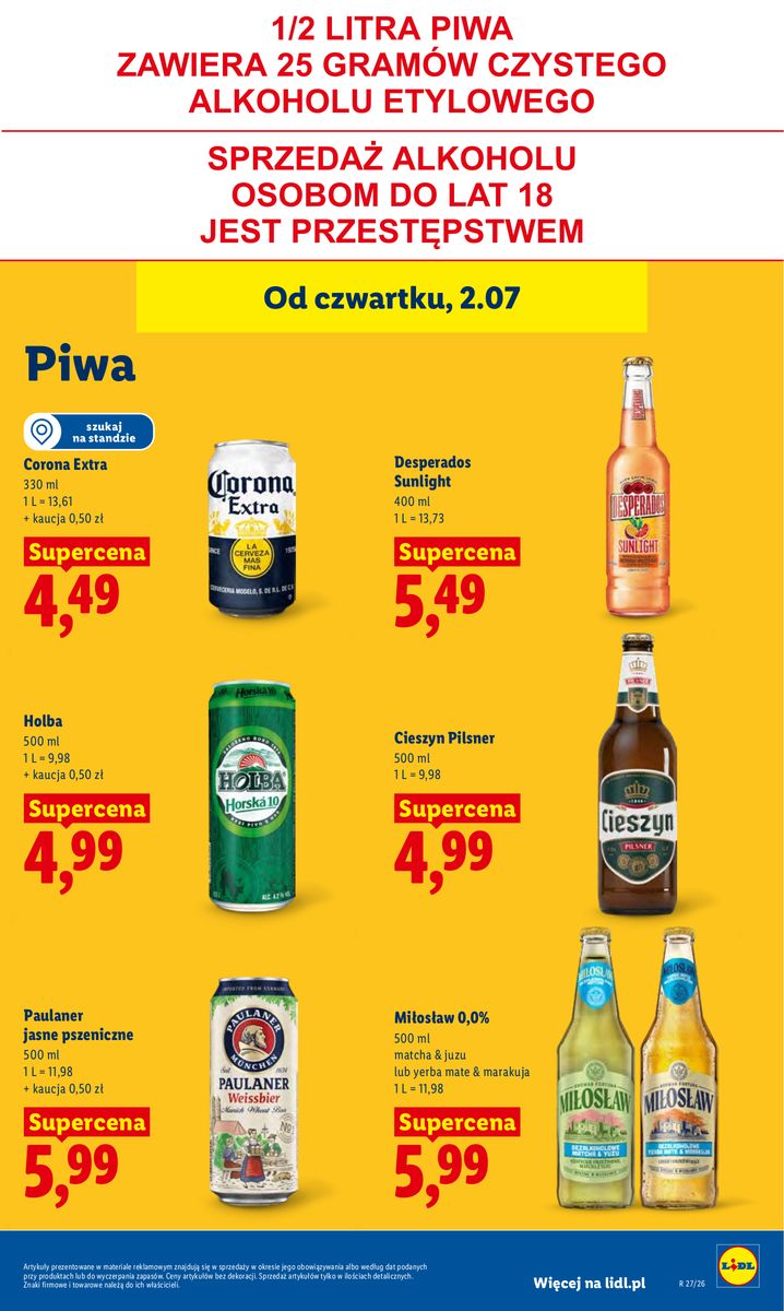 Lidl catalog page 71 — 2026-07-02 to 2026-07-04