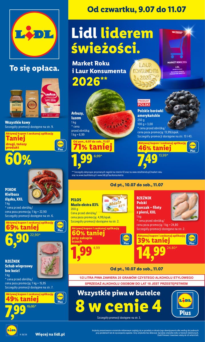 Lidl catalog 2026-07-09 to 2026-07-11