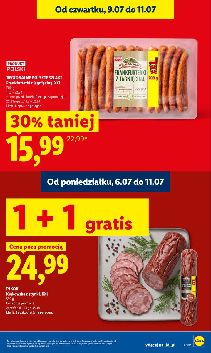 Lidl catalog page 15 — 2026-07-09 to 2026-07-11