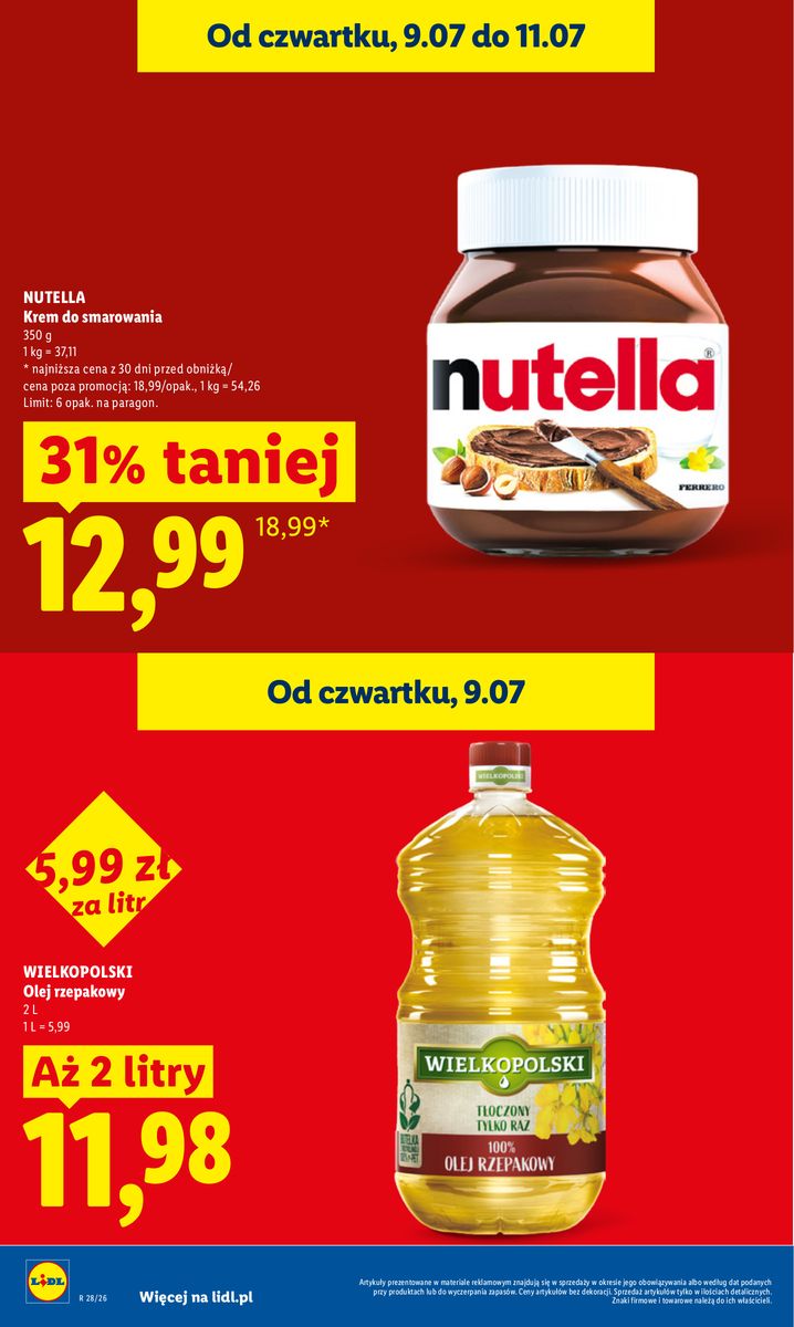 Lidl catalog page 20 — 2026-07-09 to 2026-07-11