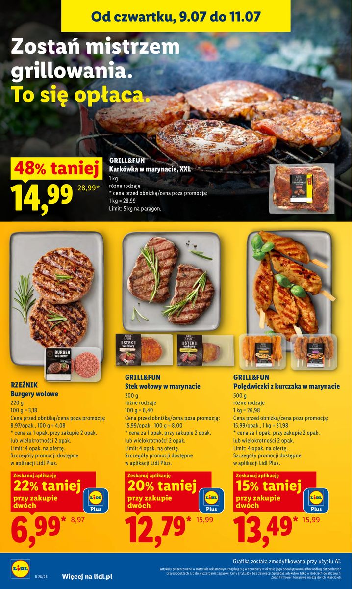 Lidl catalog page 50 — 2026-07-09 to 2026-07-11
