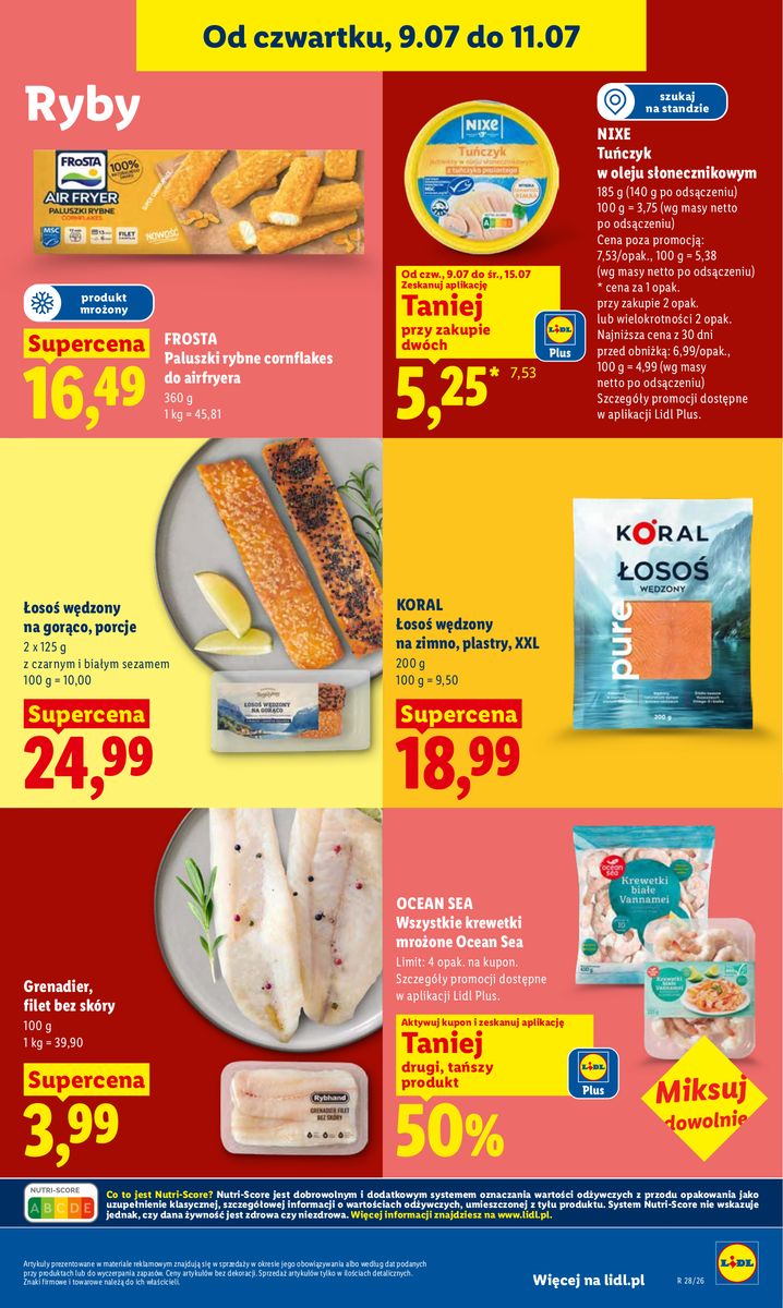 Lidl catalog page 63 — 2026-07-09 to 2026-07-11