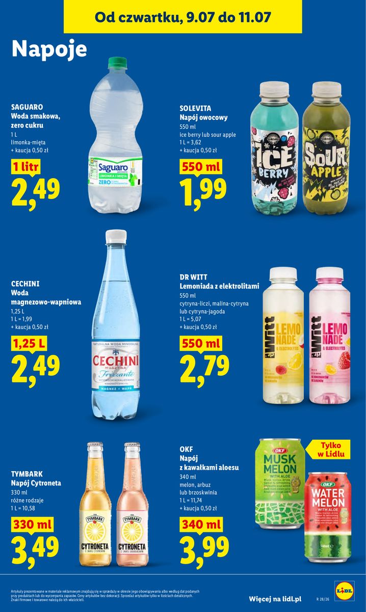 Lidl catalog page 71 — 2026-07-09 to 2026-07-11