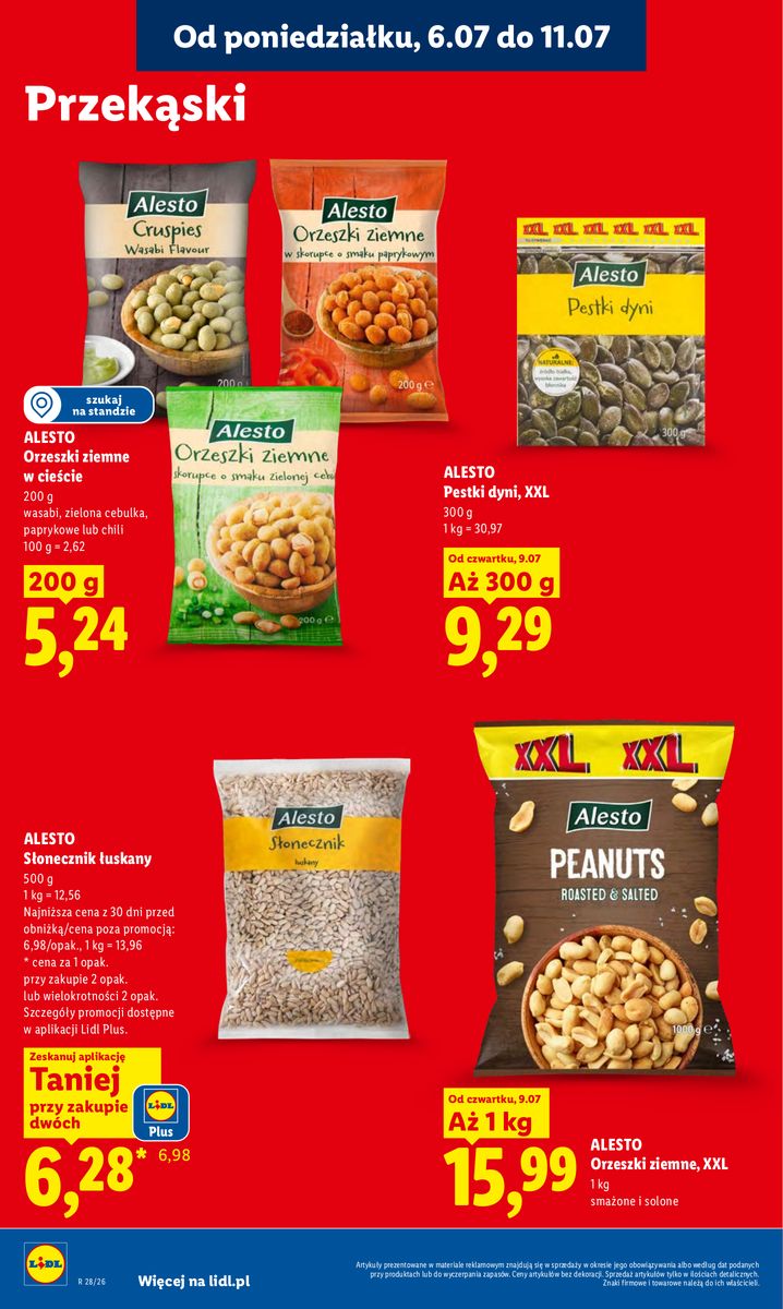 Lidl catalog page 78 — 2026-07-09 to 2026-07-11