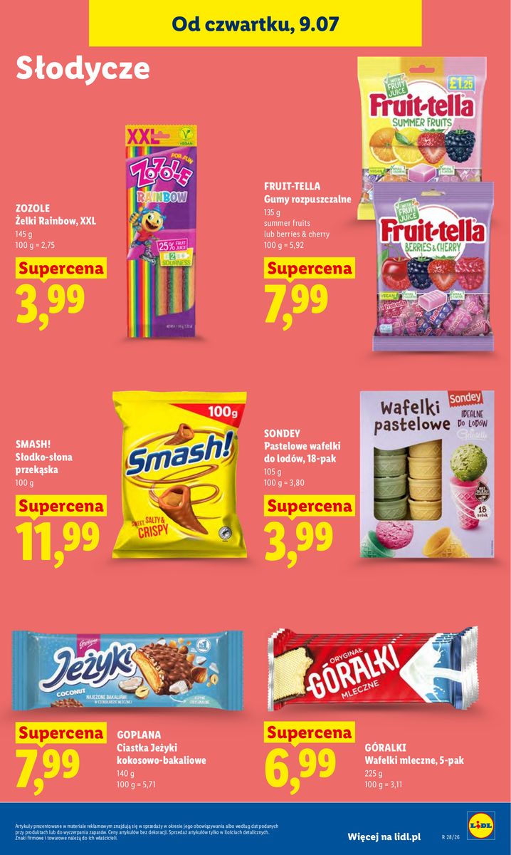 Lidl catalog page 81 — 2026-07-09 to 2026-07-11