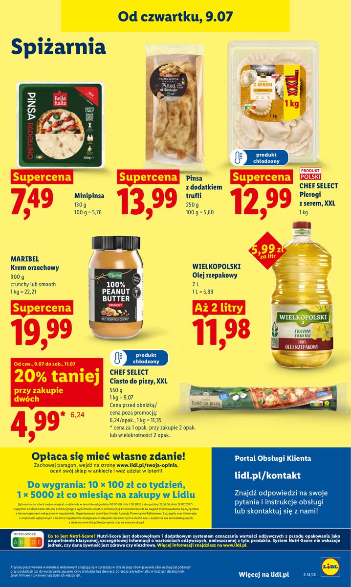 Lidl catalog page 83 — 2026-07-09 to 2026-07-11