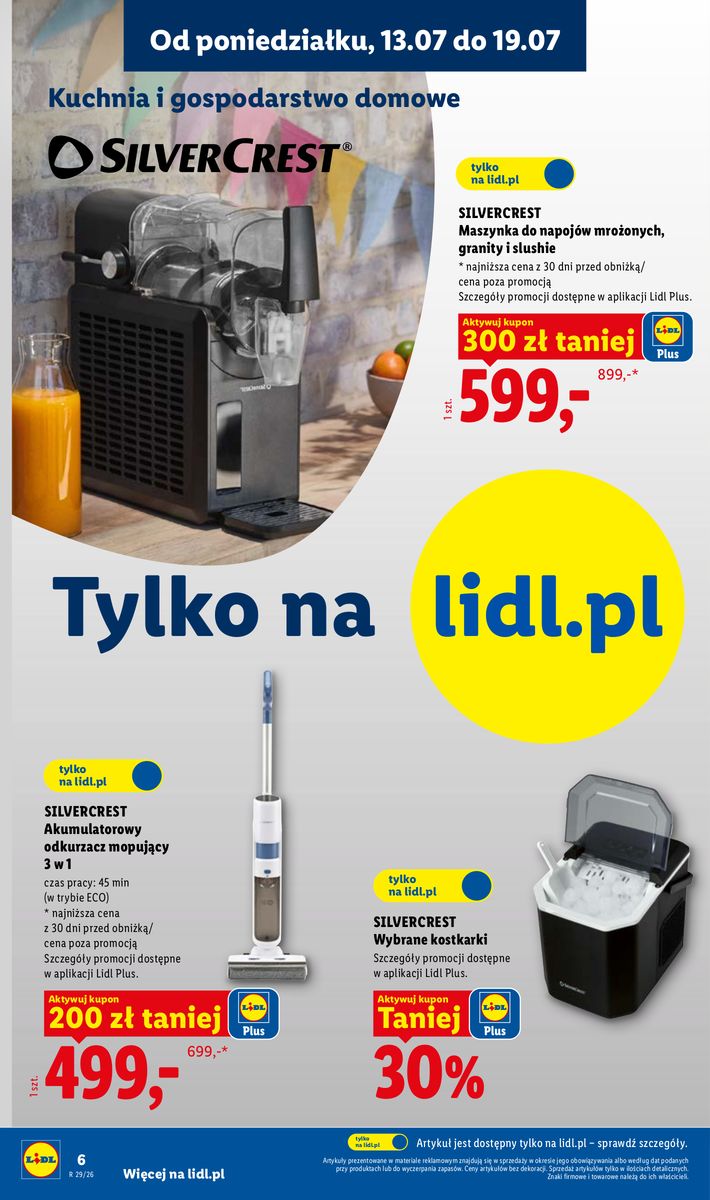 Lidl catalog page 6 — 2026-07-13 to 2026-07-13