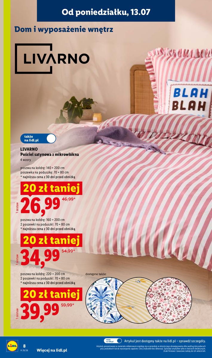 Lidl catalog page 8 — 2026-07-13 to 2026-07-13