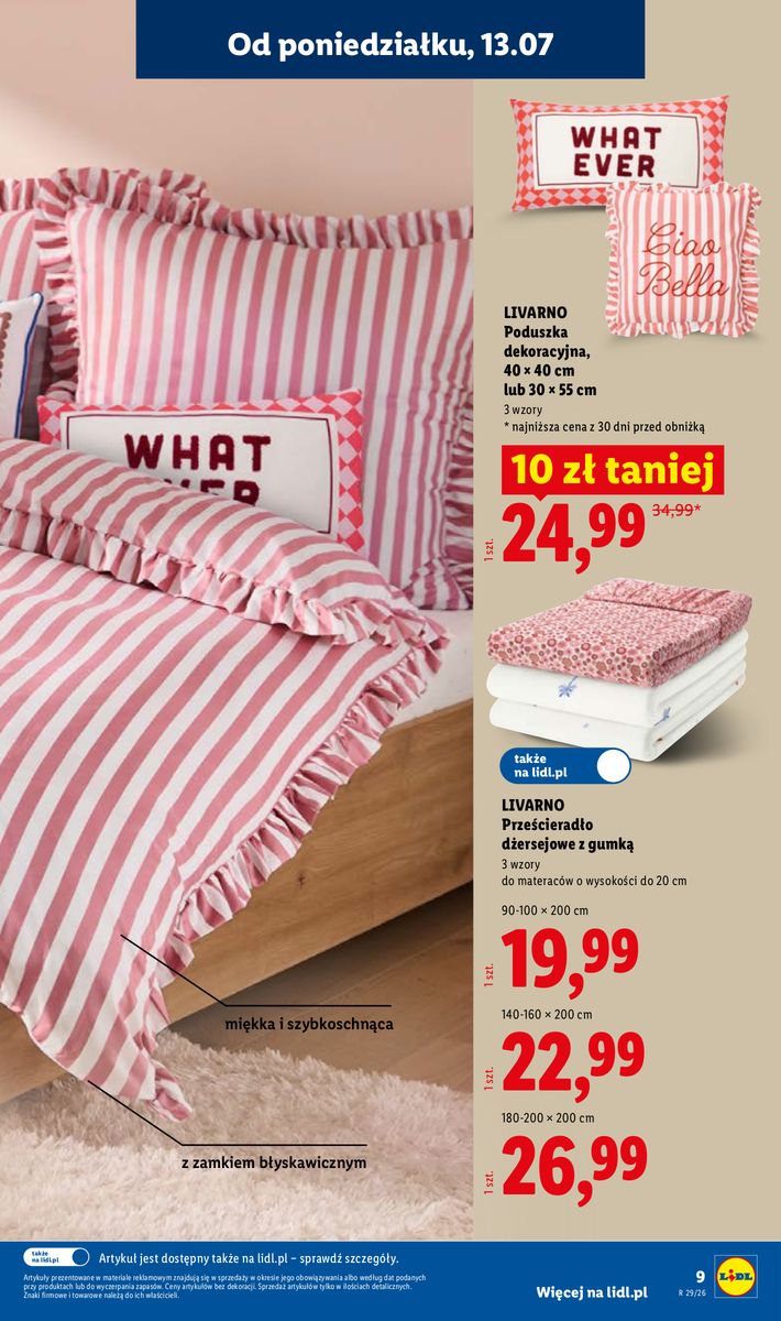 Lidl catalog page 9 — 2026-07-13 to 2026-07-13