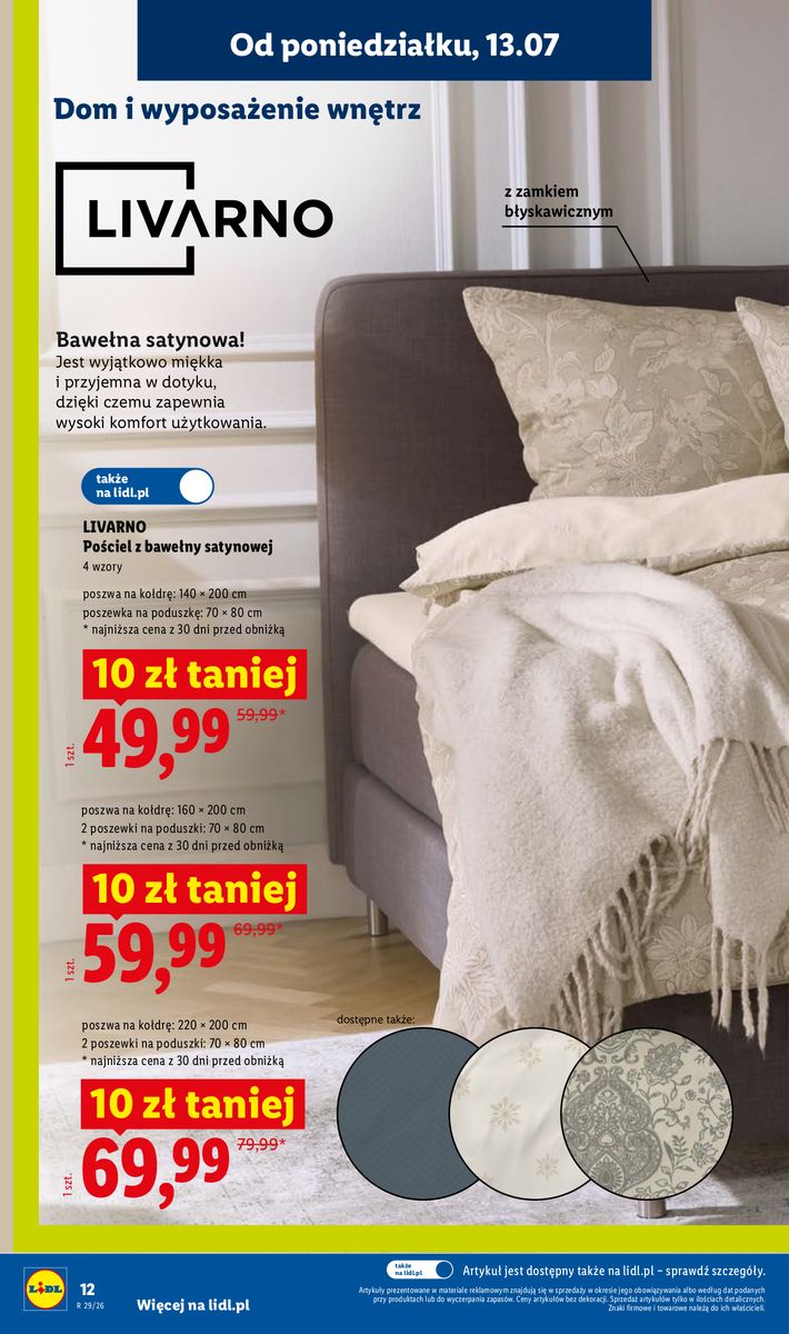 Lidl catalog page 12 — 2026-07-13 to 2026-07-13