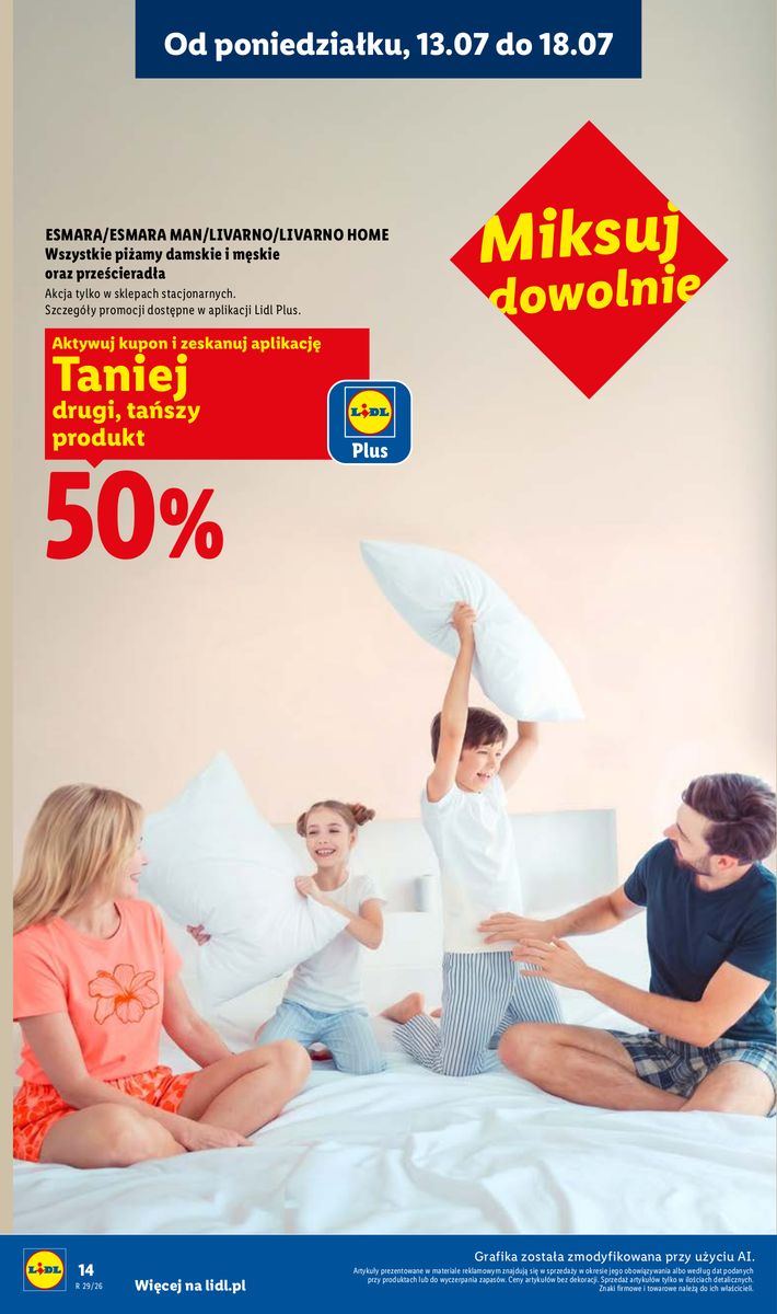 Lidl catalog page 14 — 2026-07-13 to 2026-07-13