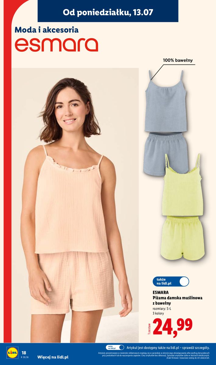 Lidl catalog page 18 — 2026-07-13 to 2026-07-13