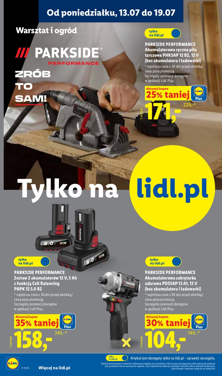 Lidl catalog page 30 — 2026-07-13 to 2026-07-13