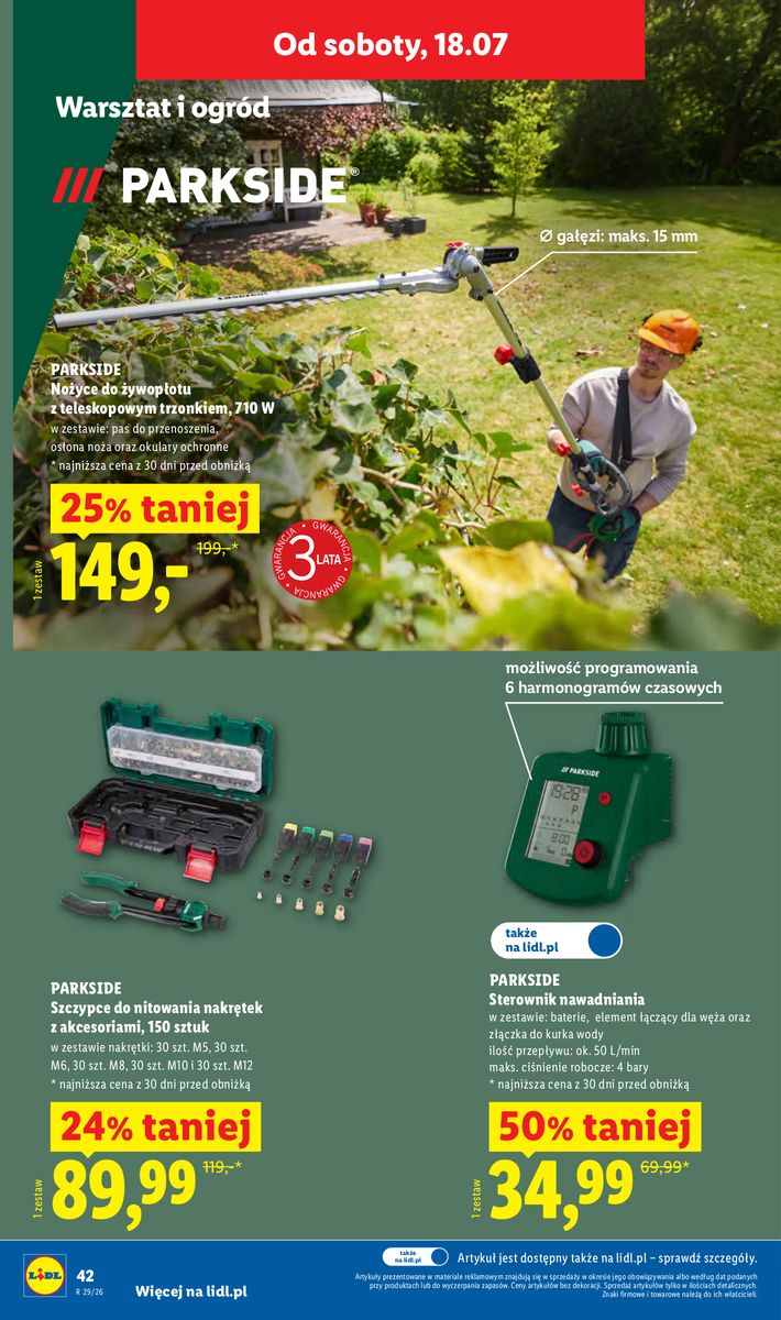 Lidl catalog page 48 — 2026-07-13 to 2026-07-13