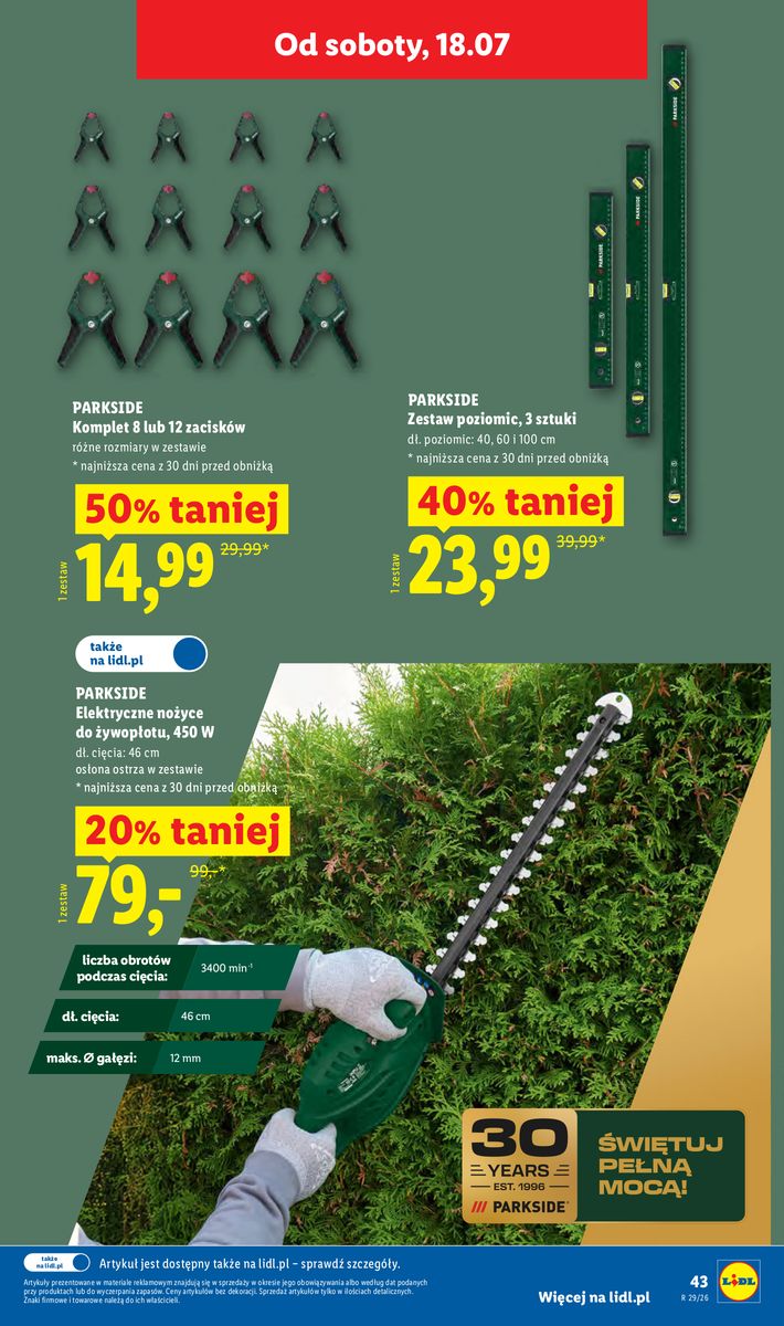 Lidl catalog page 49 — 2026-07-13 to 2026-07-13