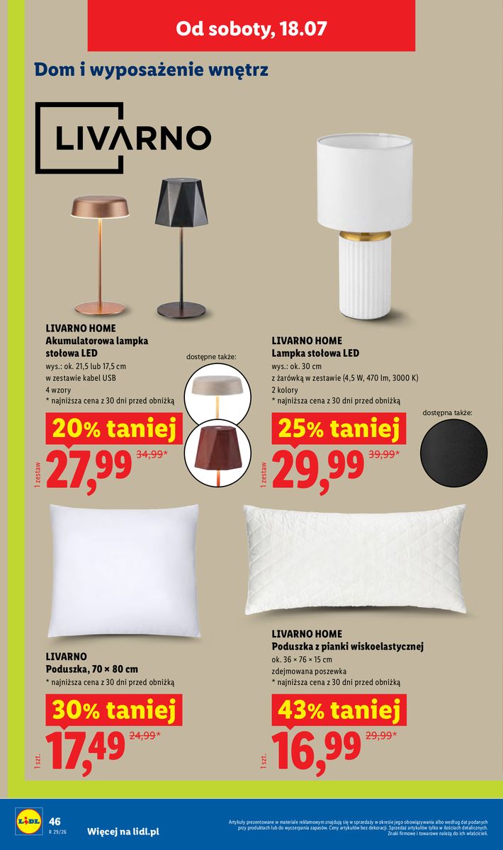 Lidl catalog page 52 — 2026-07-13 to 2026-07-13