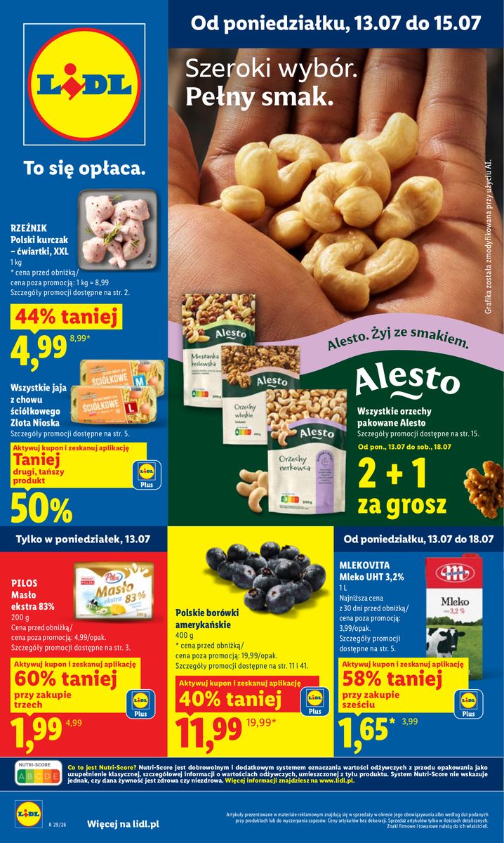Lidl catalog 2026-07-13 to 2026-07-15