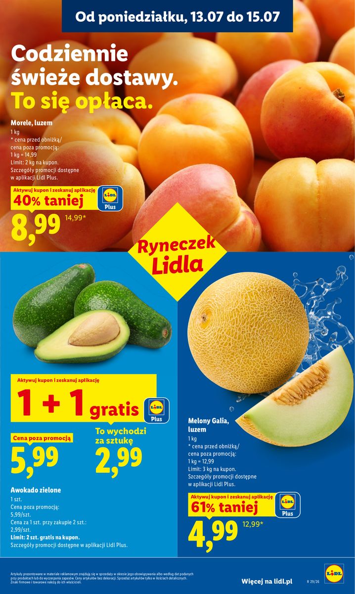 Lidl catalog page 45 — 2026-07-13 to 2026-07-15