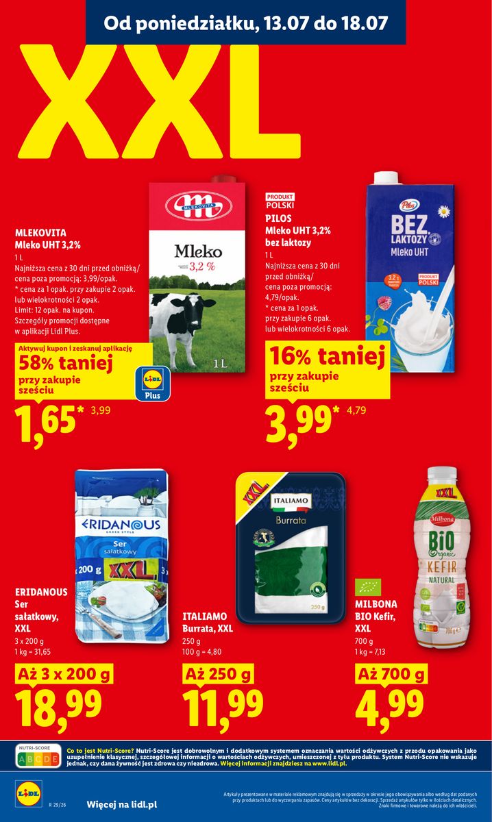 Lidl catalog page 50 — 2026-07-13 to 2026-07-15