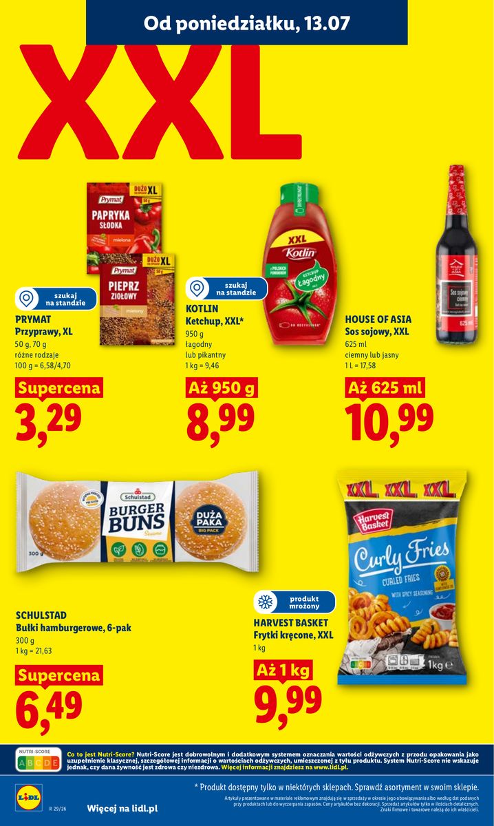 Lidl catalog page 58 — 2026-07-13 to 2026-07-15