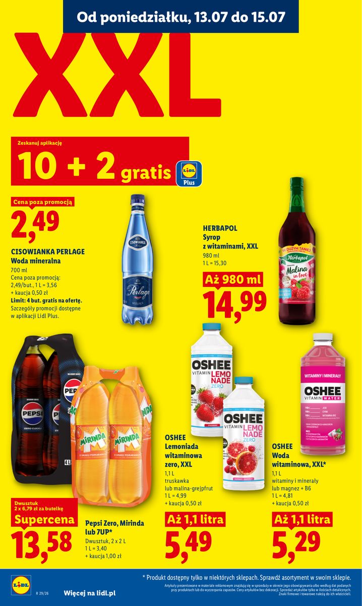Lidl catalog page 60 — 2026-07-13 to 2026-07-15