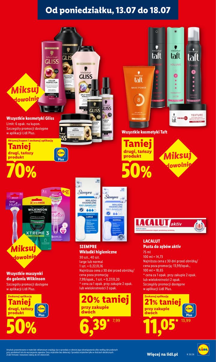 Lidl catalog page 63 — 2026-07-13 to 2026-07-15