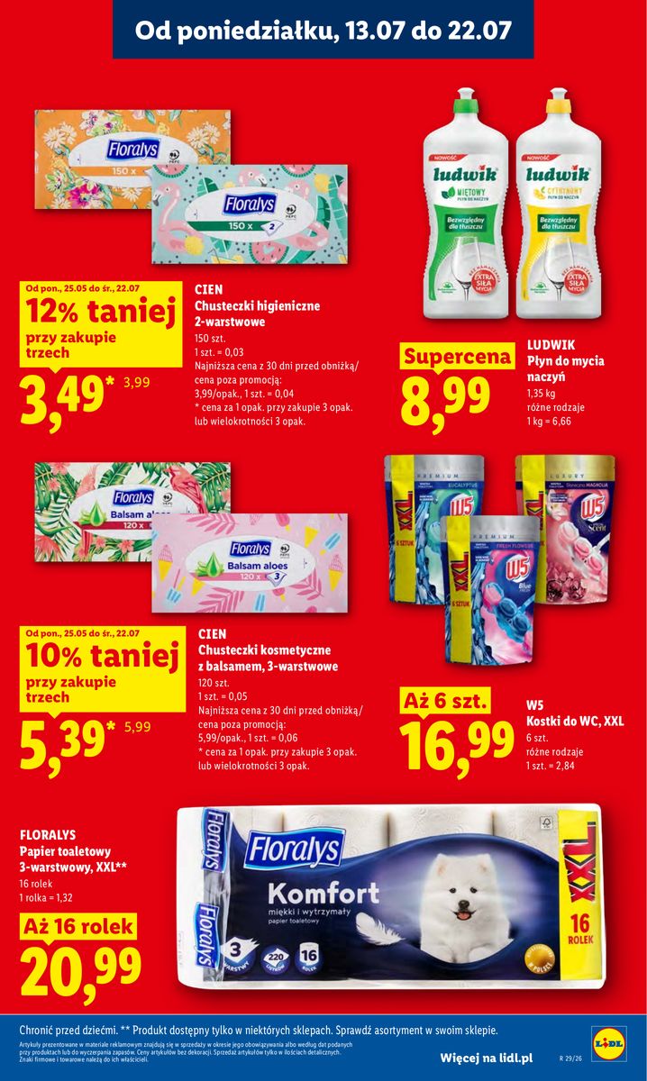 Lidl catalog page 65 — 2026-07-13 to 2026-07-15