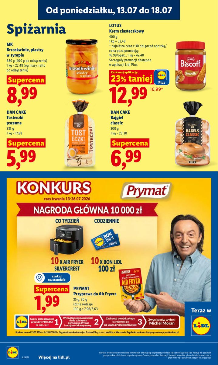 Lidl catalog page 88 — 2026-07-13 to 2026-07-15