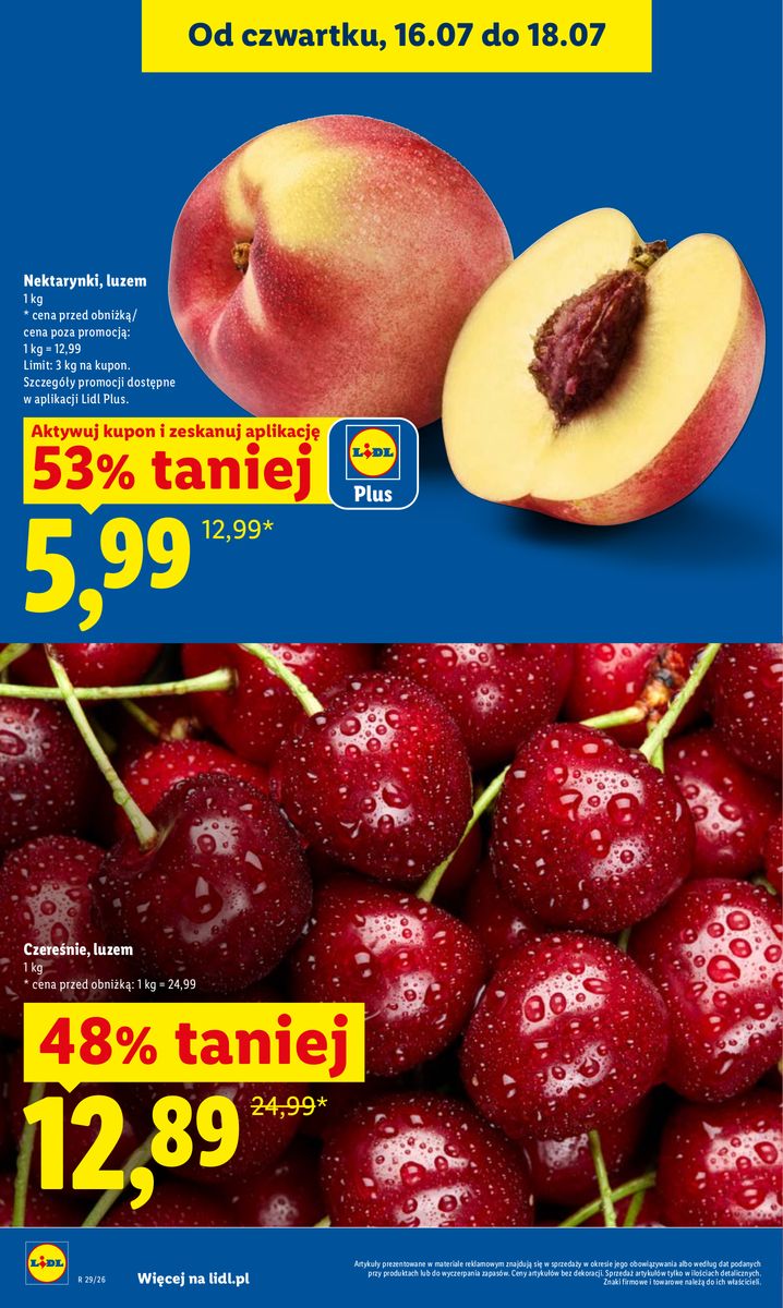 Lidl catalog page 16 — 2026-07-16 to 2026-07-18