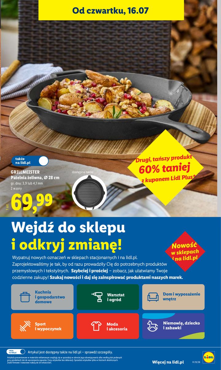 Lidl catalog page 43 — 2026-07-16 to 2026-07-18