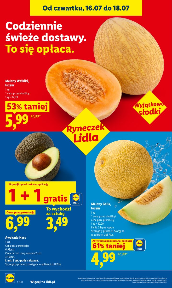 Lidl catalog page 50 — 2026-07-16 to 2026-07-18