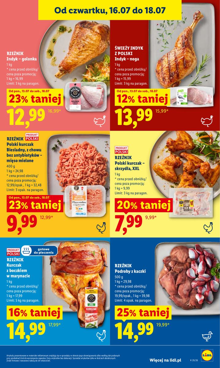 Lidl catalog page 61 — 2026-07-16 to 2026-07-18