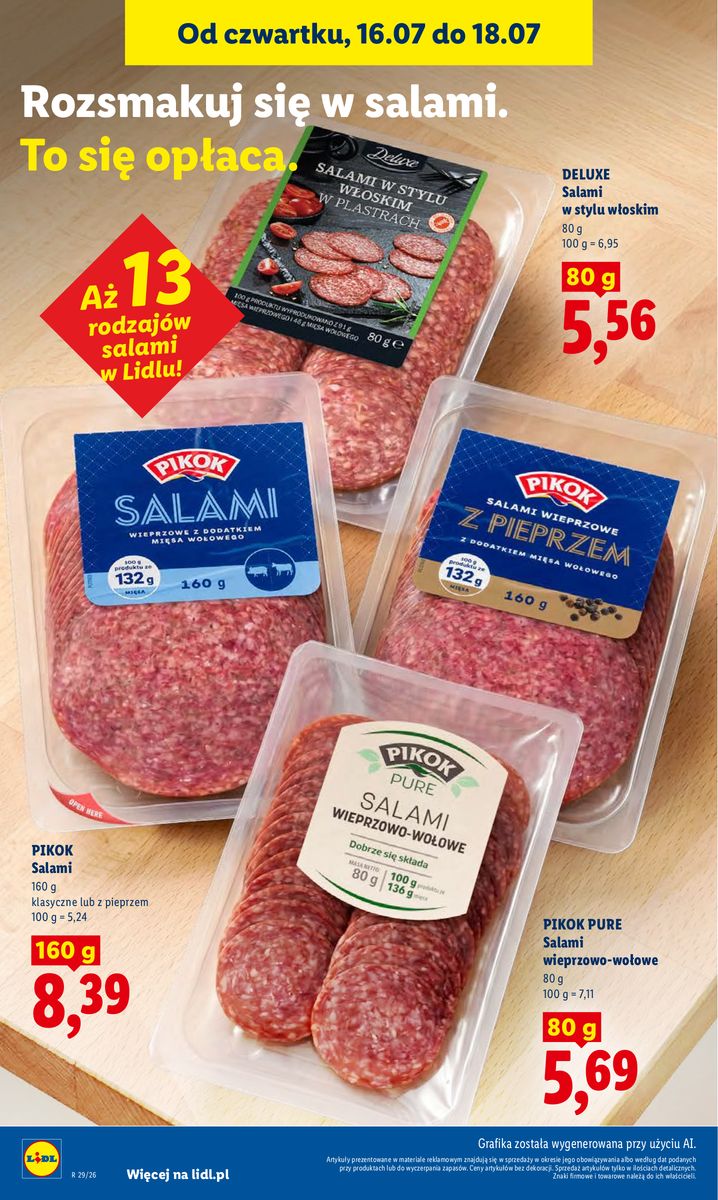 Lidl catalog page 64 — 2026-07-16 to 2026-07-18