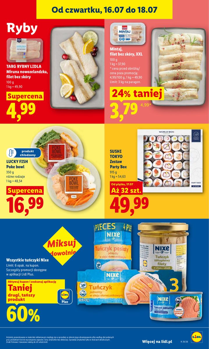 Lidl catalog page 71 — 2026-07-16 to 2026-07-18